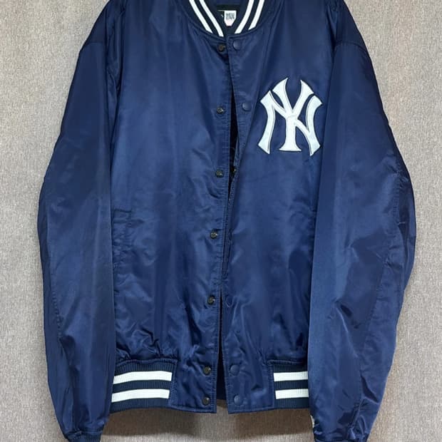 뉴에라 NY 양키스 네이비 야구 점퍼 xl