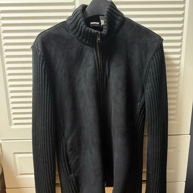 아르마니 퍼 니트집업