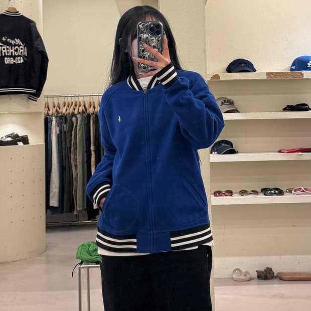 폴로 랄프로렌 포니 로고 집업 바시티 자켓 U1074