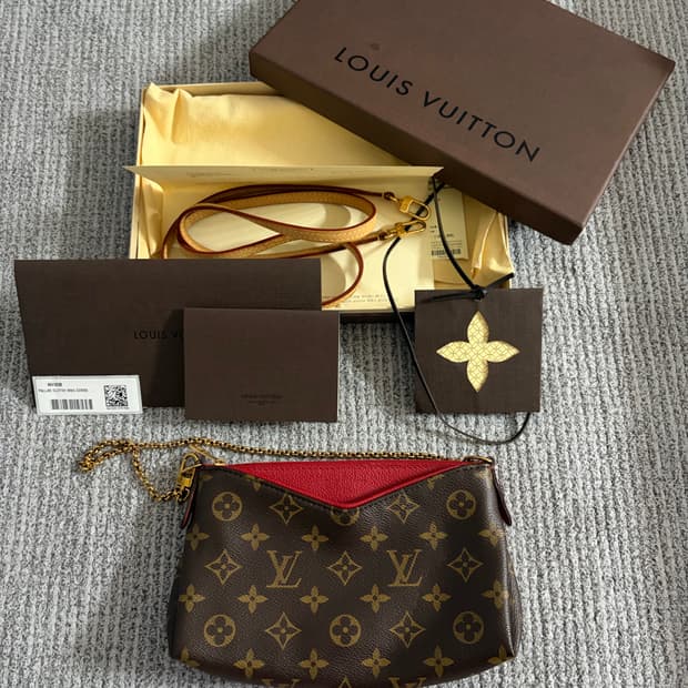 (상태최상, 풀구성) 루이비통 팔라스 크로스백