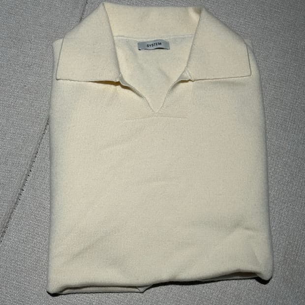 시스템 카라 니트