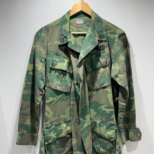 1968년도 오리지널 US Army ERDL 카모 자켓 (M-R)