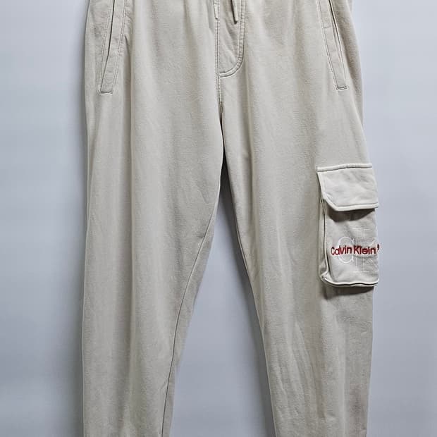 캘빈클라인 카고 조거 트레이닝 바지 S