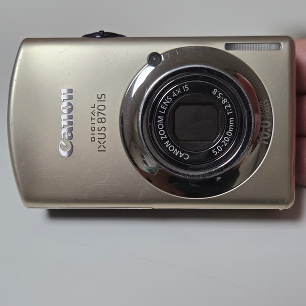 캐논 익서스870IS 카메라