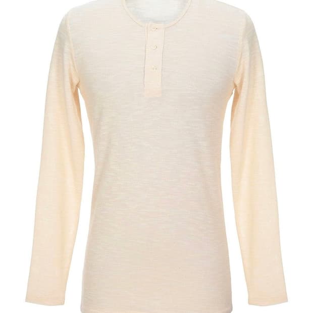 스킨베이지 멜란지 헨리넥