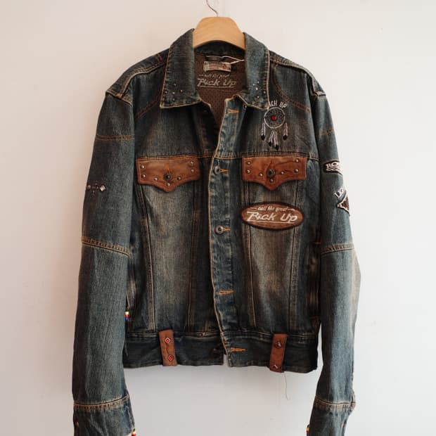 Japan brand 일본 브랜드 웨스턴 데님자켓