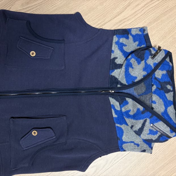 일본 빈티지 레이어드 베스트