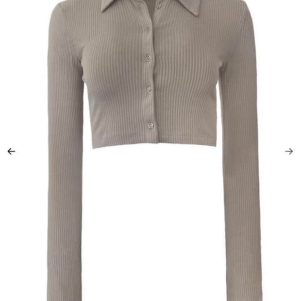 보헤미안 서울 카라 크롭 가디건