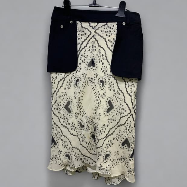 존 갈리아노 실크 스커트