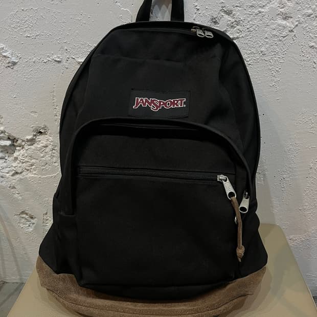 잔스포츠 스웨이드 백팩