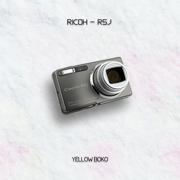 [💖리코감성] 리코 RICOH 카프리오 R5J 레트로 디지털 카메라