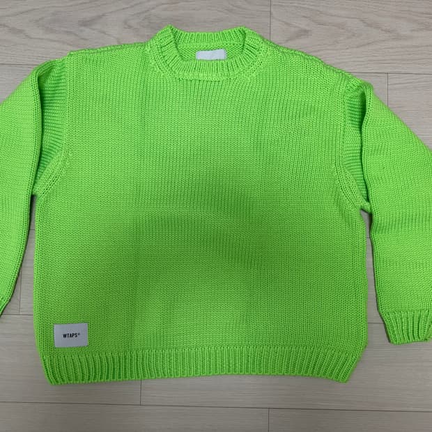 WTAPS 더블탭스 BACK LOGO 스웨터