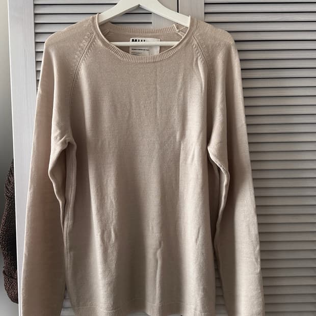 MHL 베이지 오트밀 니트