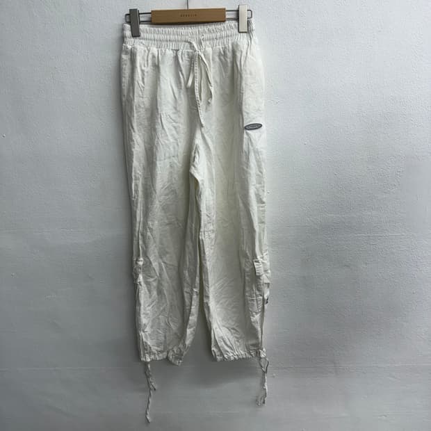 스컬프터 화이트 카고 조거팬츠 (M)