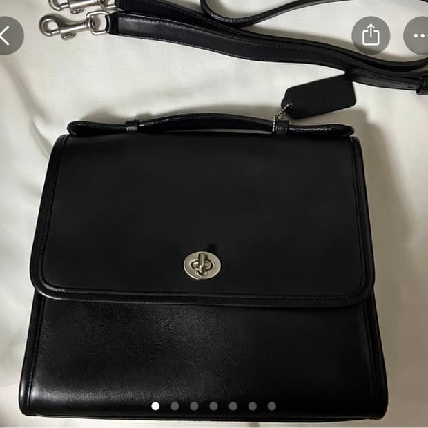 S급) 핀터레스트 코치 크로스백 숄더백 핸드백 블랙 올드코치