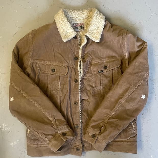 스투시 x 리 스톰 라이더 자켓