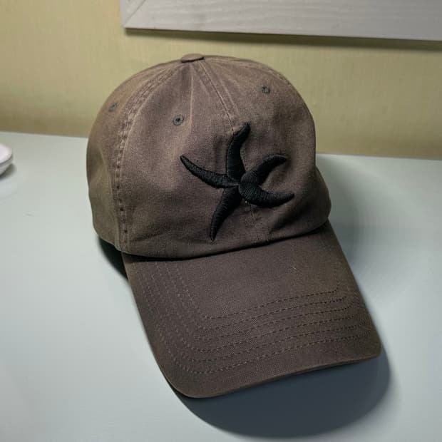 더콜디스트모먼트 스타피쉬 볼캡 차콜 59호