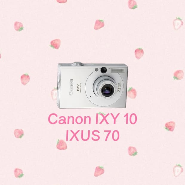 캐논 Canon IXY 10/IXUS70 빈티지 디지털 카메라