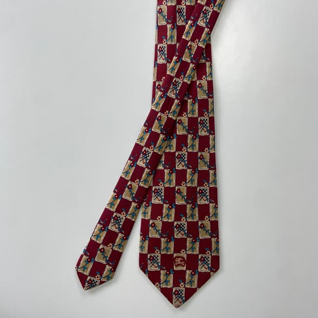 버버리 (Burberry) 심플로고 정품 명품넥타이