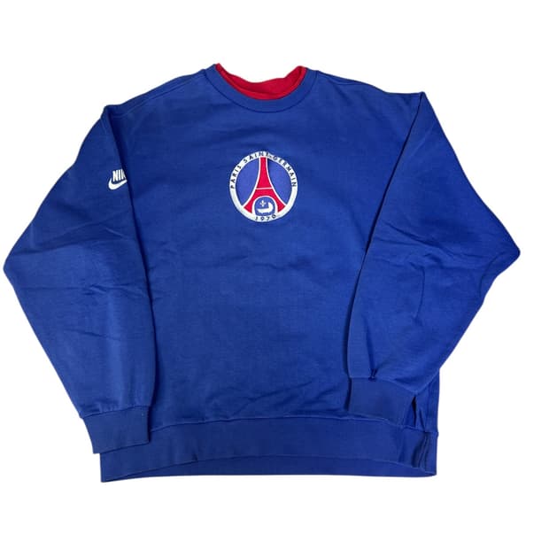 빈티지 90s 나이키 PSG 파리생제르망 스웻셔츠 맨투맨 M