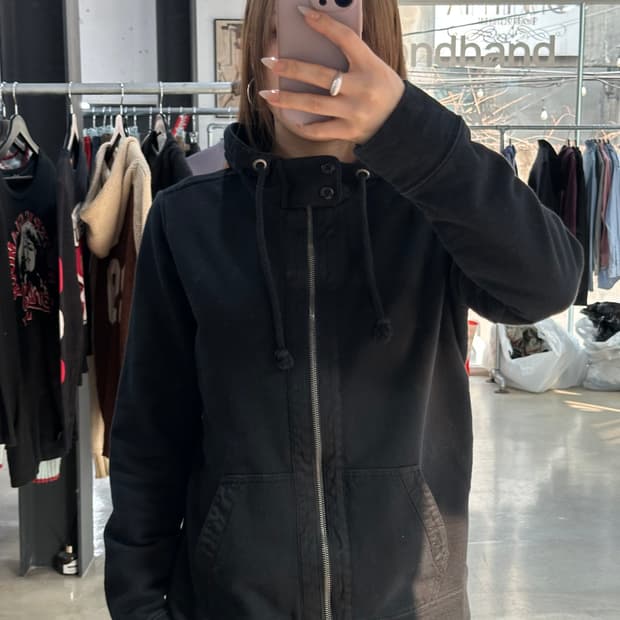 LRL 로렌랄프로렌 진스 투버튼 코튼후드집업