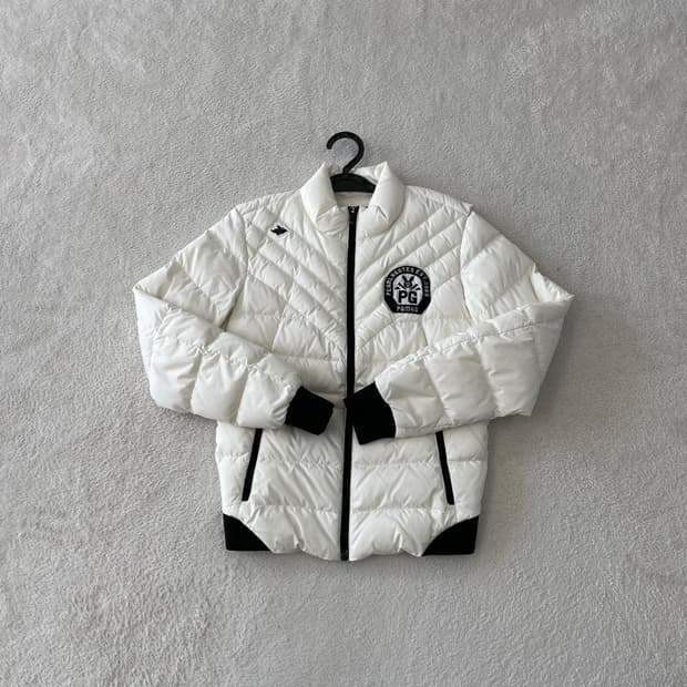 0 파리게이츠 여성 구스 골프 경량패딩 90