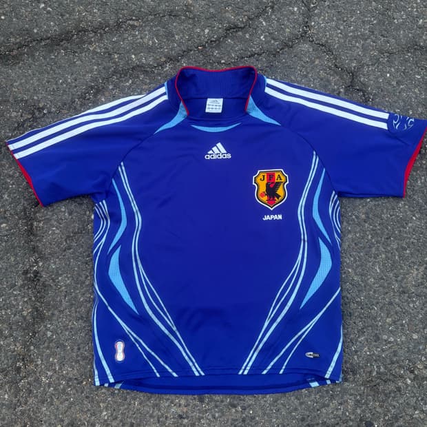 06-07 아디다스 일본 국대 홈 노마킹 xs
