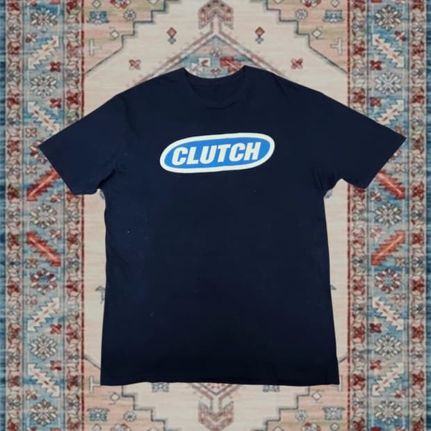 Clutch 밴드 2018 투어 그래픽 티셔츠