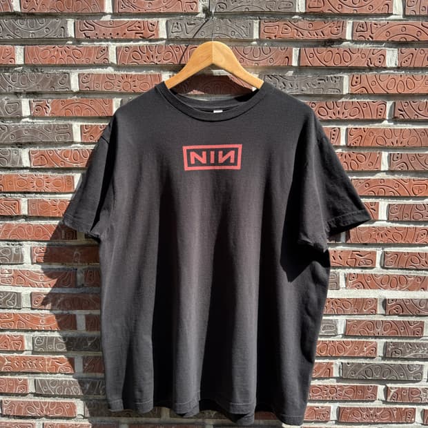 나인인치네일스 NIN 2008s 빈티지 투어 티셔츠