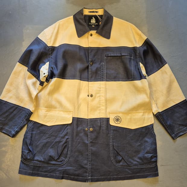 90s LANVIN MARINA LINEN JACKET