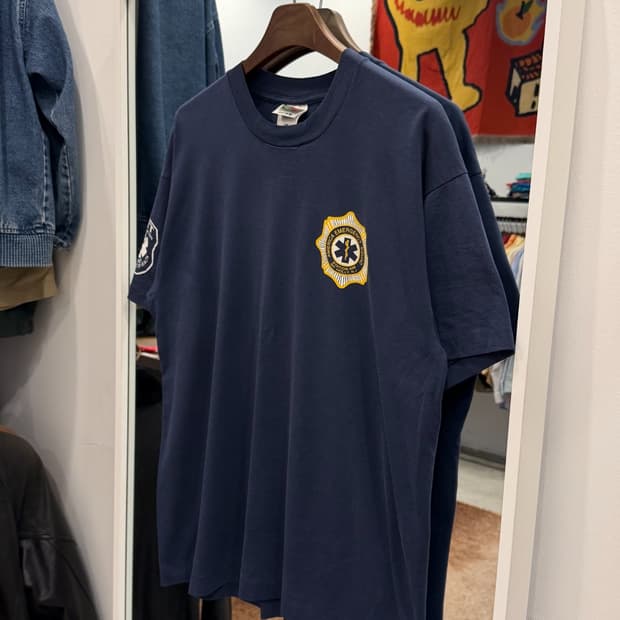 90s Fruit of the loom Best EMS 빈티지 티셔츠