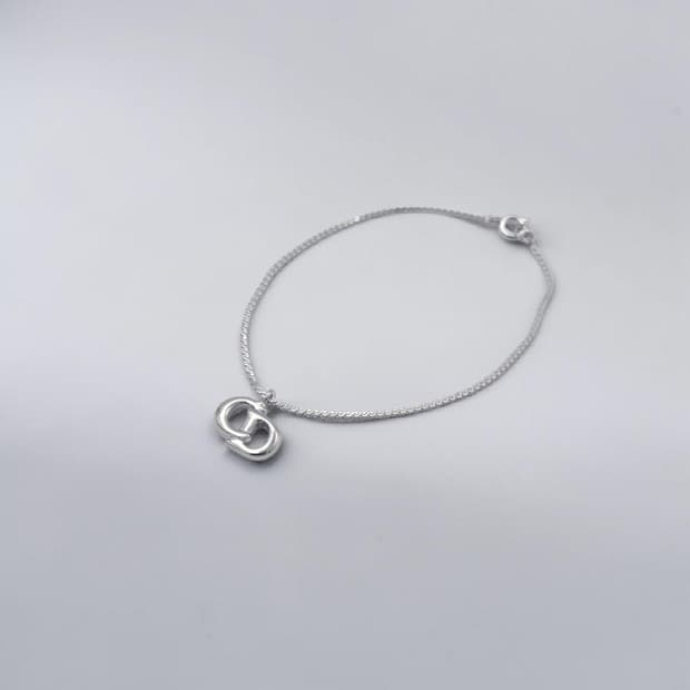 디올 CD로고 팔찌