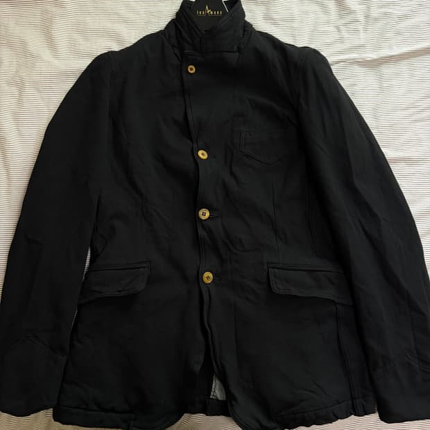 꼼데가르송 옴므플러스 축융자켓 하이넥