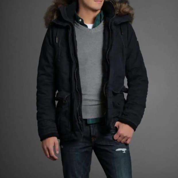 아베크롬비 레드필드 마운틴 파카 M[100]