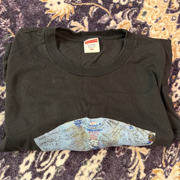 Supreme 30th Anniversary Tee black xxl