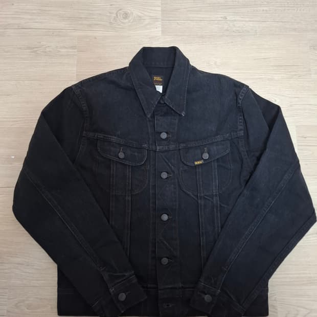 M RRL 더블알엘 lot271 블랙 데님 자켓