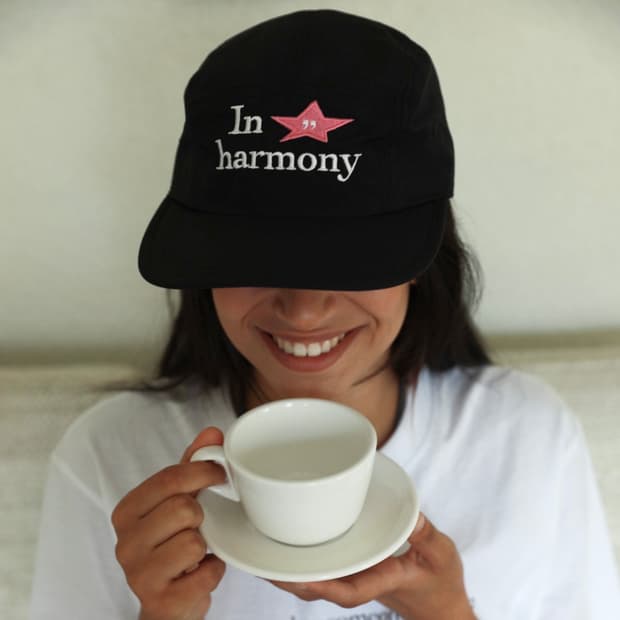 인앤양인하모니 IN HARMONY CAP 인 하모니 캡 모자 블랙