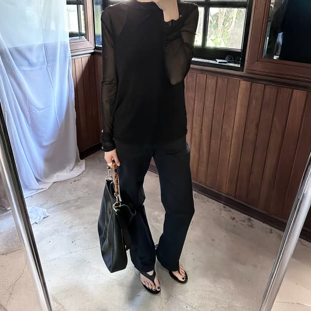 PRADA cotton straight pants