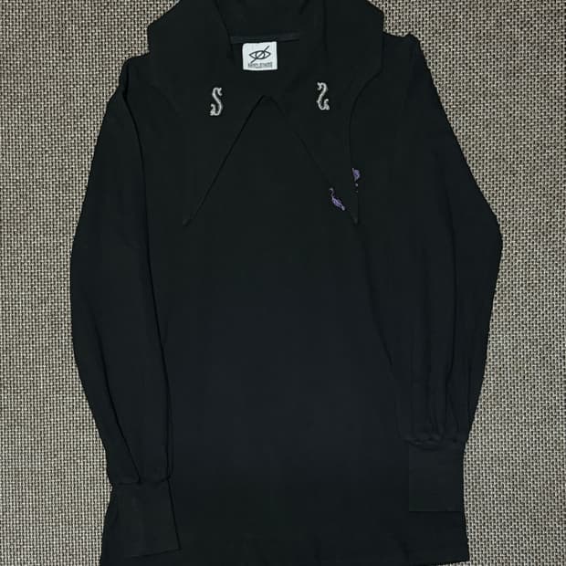 Kry Clothing 카라 디테일 서브컬쳐,지뢰계,고스,펑크 원피스