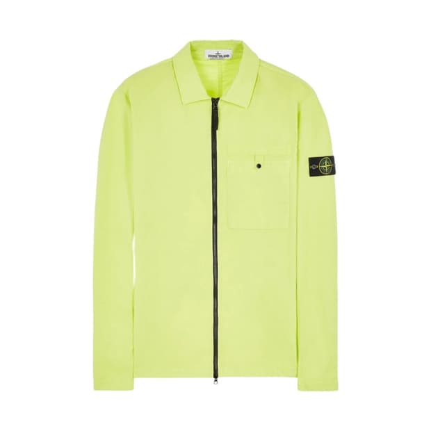 스톤아일랜드 수피마 트윌 스트레치 오버셔츠