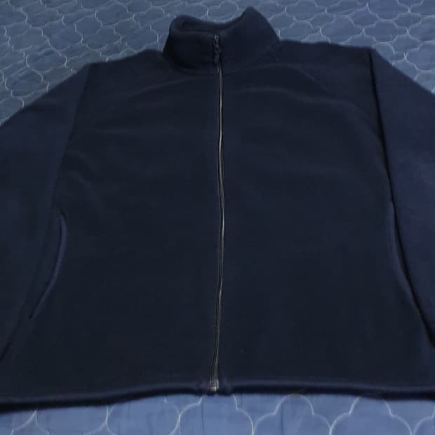 유니클로 플리스 후리스 네이비 (L)