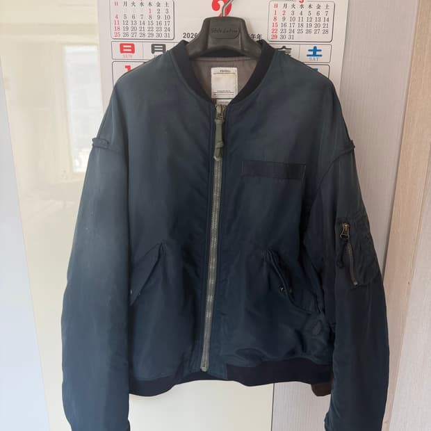 23aw 비즈빔 토르손 크래쉬 네이비 5