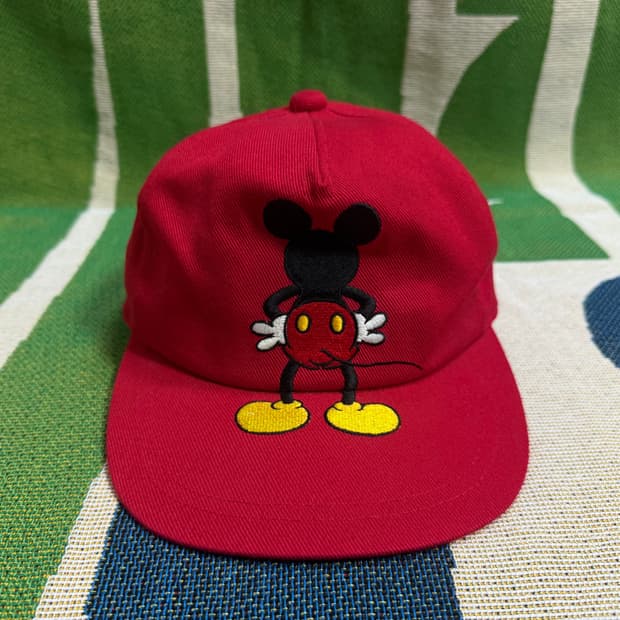 도쿄 디즈니랜드 미키마우스 스냅백 (disney)