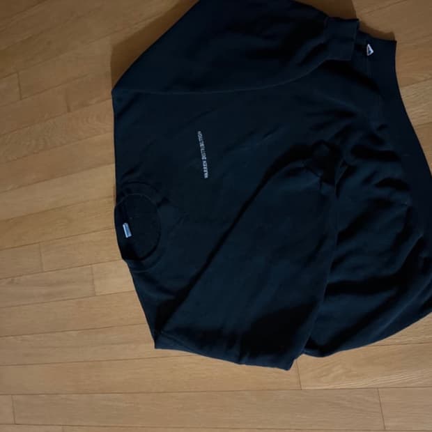 러셀 스웻셔츠 맨투맨 black xxl