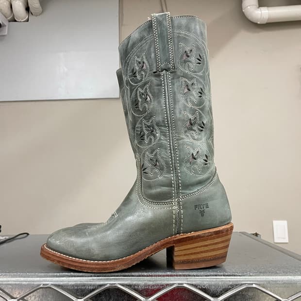 FRYE 플라워 웨스턴 부츠 7