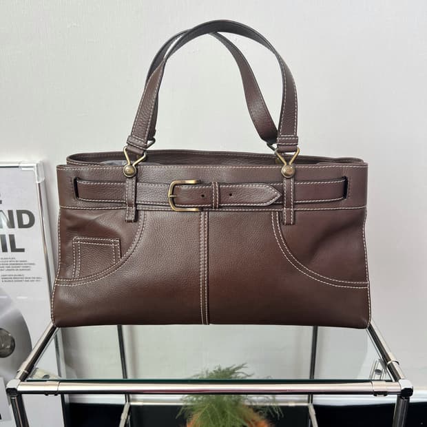 디올 진 포켓 토트백