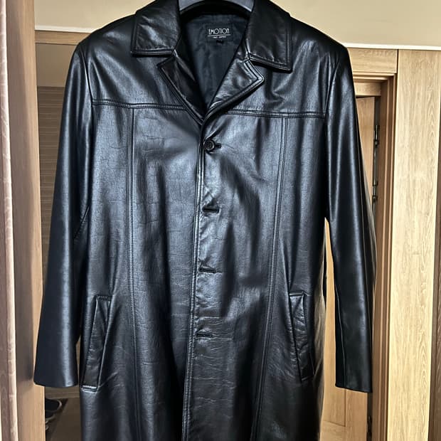 가죽코트 카코트 레더코트 100