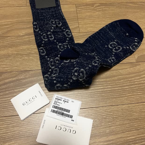 구찌 미켈레 시즌 양말