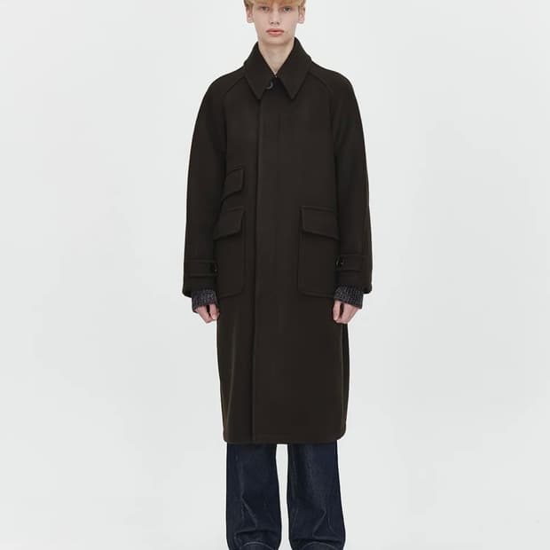 애프터프레이 투어리스트 발마칸 코트 브라운 L