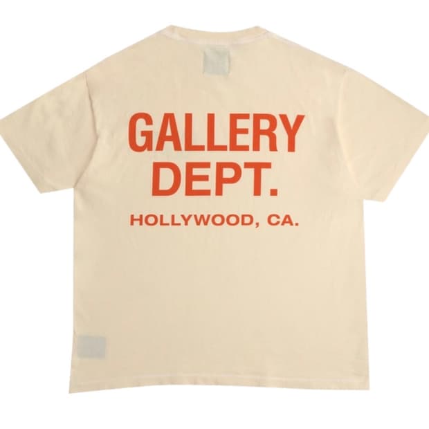 갤러리디파트먼트 수베니어 크림 반팔